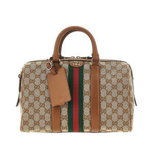Gucci Gg Fabric Medium Bowling Bag